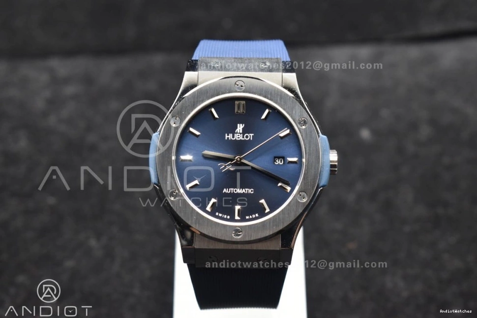 Edition 537 SS 42mm Dial Fusion HBF Packable Blue Gummy Blue Best 1:1 Strap A On 1228